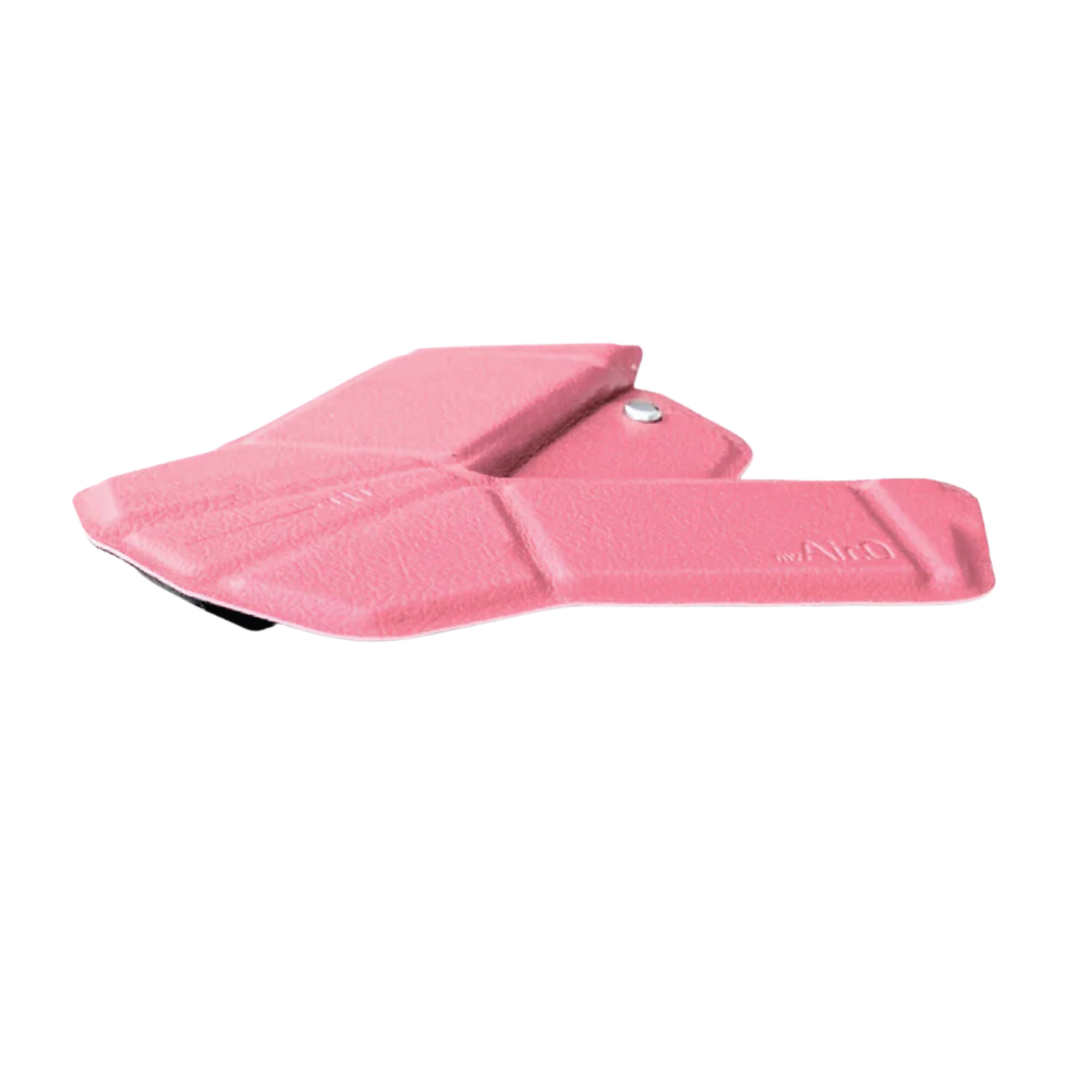 myAir.0 bluetooth foldable mouse in baby pink (unfolded) side view