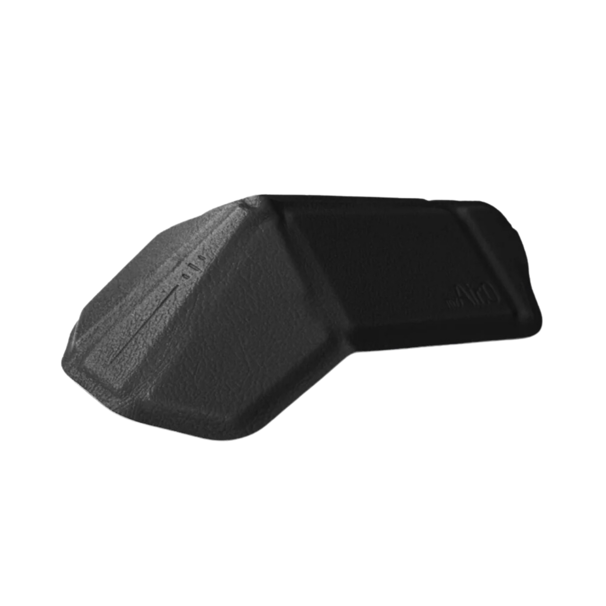 myAir.0 bluetooth foldable mouse in cool black (folded) side view