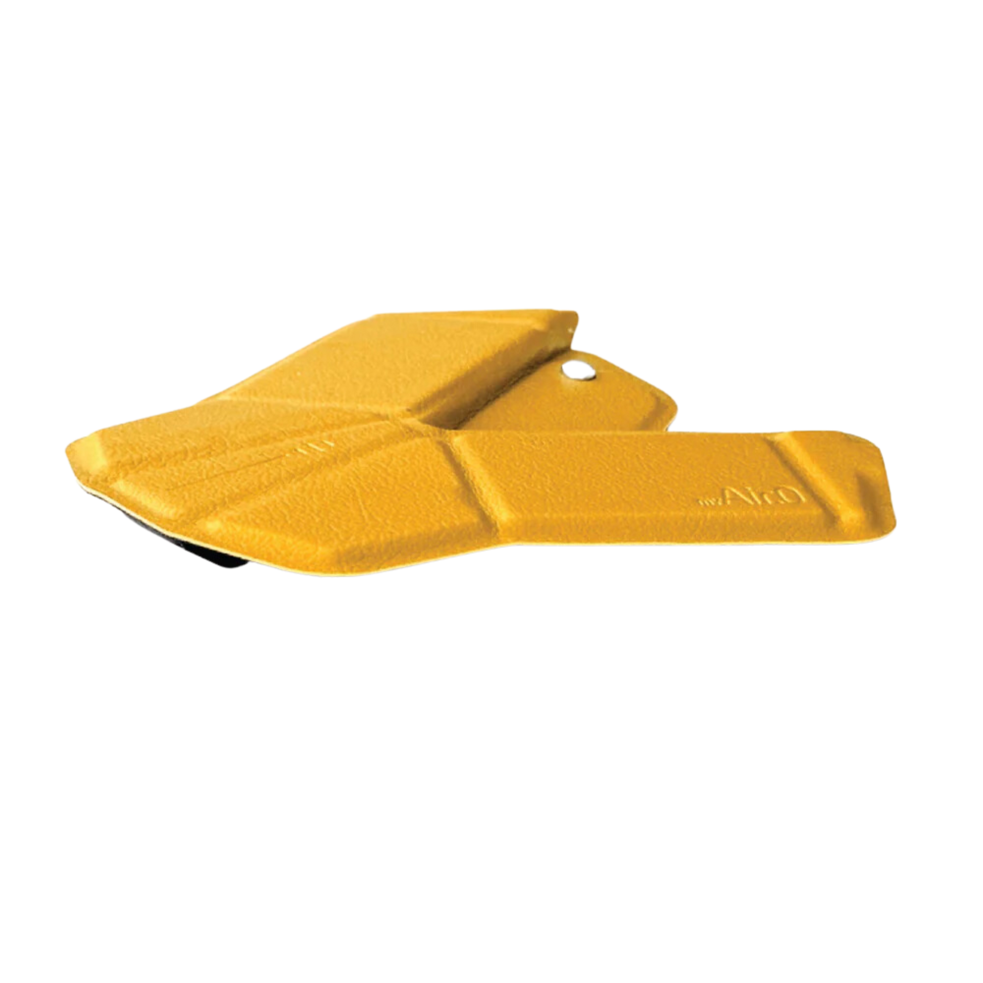 myAir.0 bluetooth foldable mouse in sunflower yellow (unfolded) side view